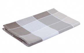 Utěrky z hladké bavlny Kostka hnědá 3 ks 50x70 cm