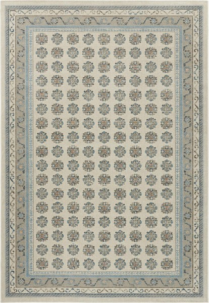 Kusový koberec Classico 102700 beige blau grau č.2