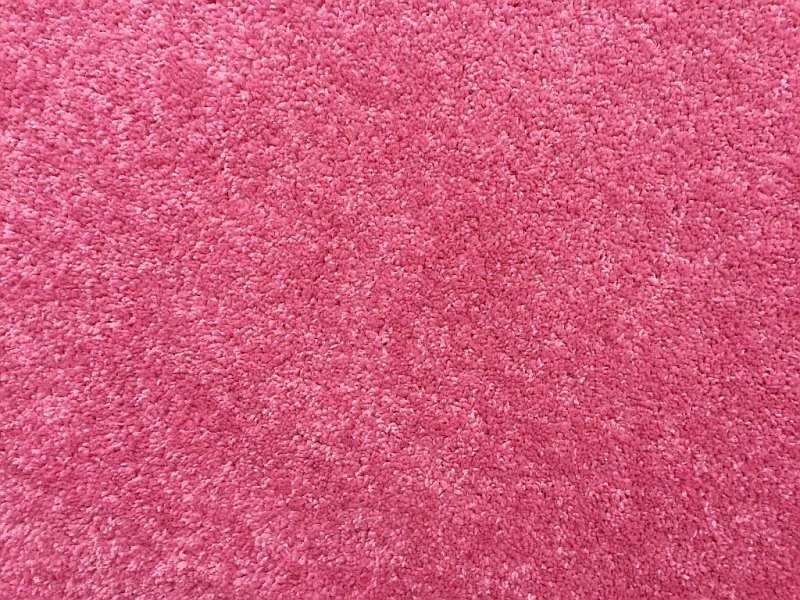 Kusový koberec Eton růžový č.1