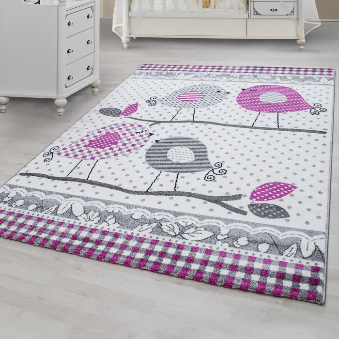 Dětský koberec Kids 520 grey - 160 x 230 cm č.2