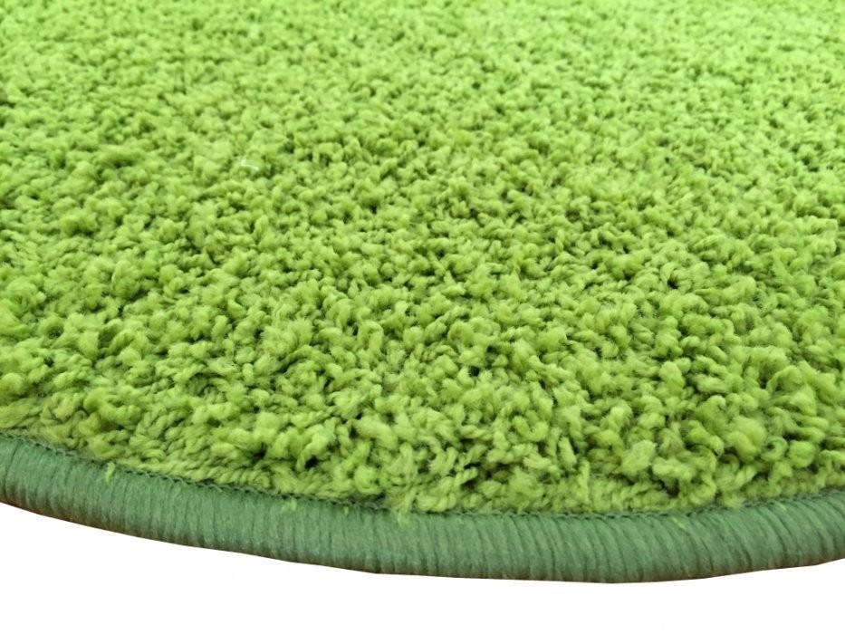 Kusový koberec Color shaggy zelený č.3