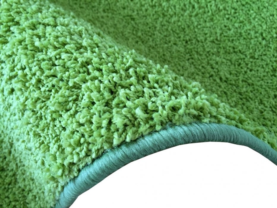 Kusový koberec Color shaggy zelený č.9