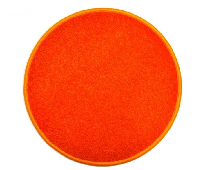 Eton oranžový koberec kulatý č.1