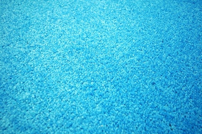 Eton světle modrý koberec kulatý - průměr 120 cm č.2