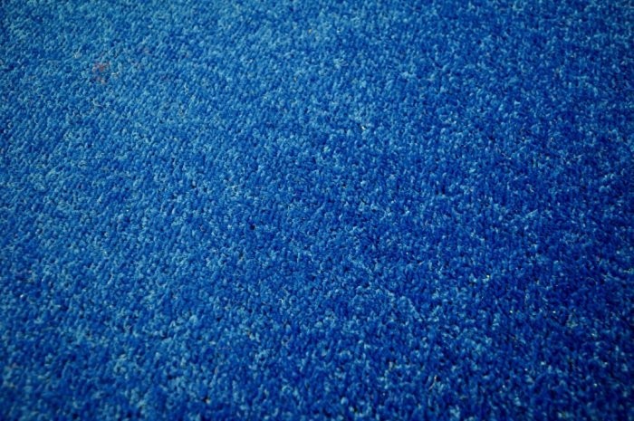 Kusový tmavě modrý koberec Eton č.1