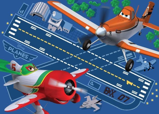 Dětský koberec Disney Planes 02 Airborn č.1