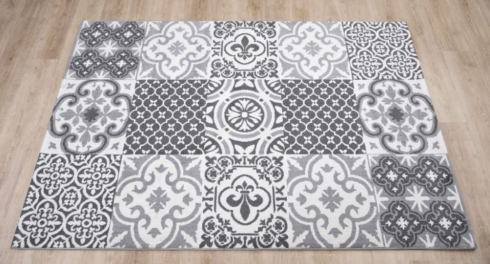 Kusový koberec Diamond 250 grey - 120 x 170 cm č.2