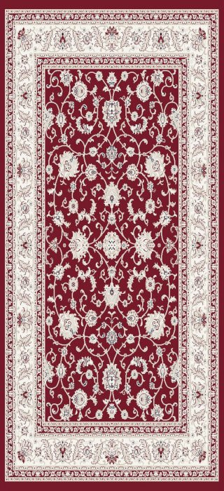 Kusový koberec Silkway F466A red č.1