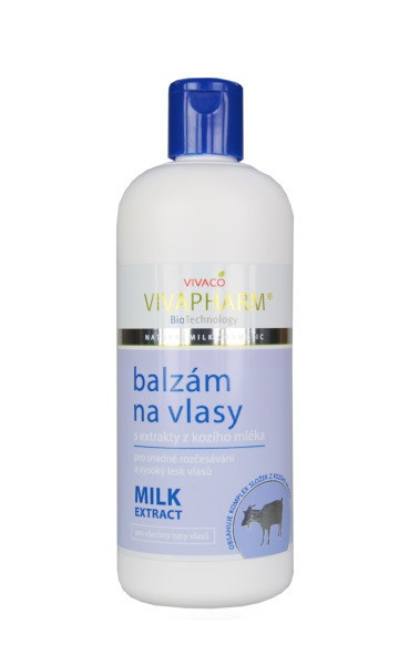 Balzám na vlasy s extrakty z kozího mléka 400 ml č.1