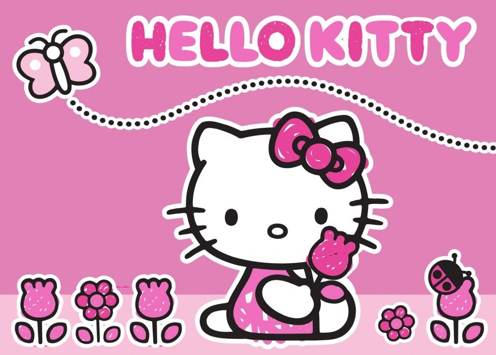 Dětský koberec Hello Kitty Butterfly 17 č.1