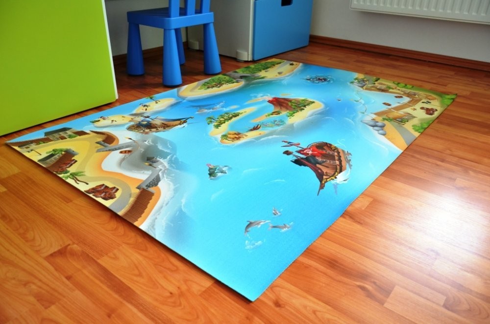 Dětský koberec Hrací koberec Pirátská bitva č.2