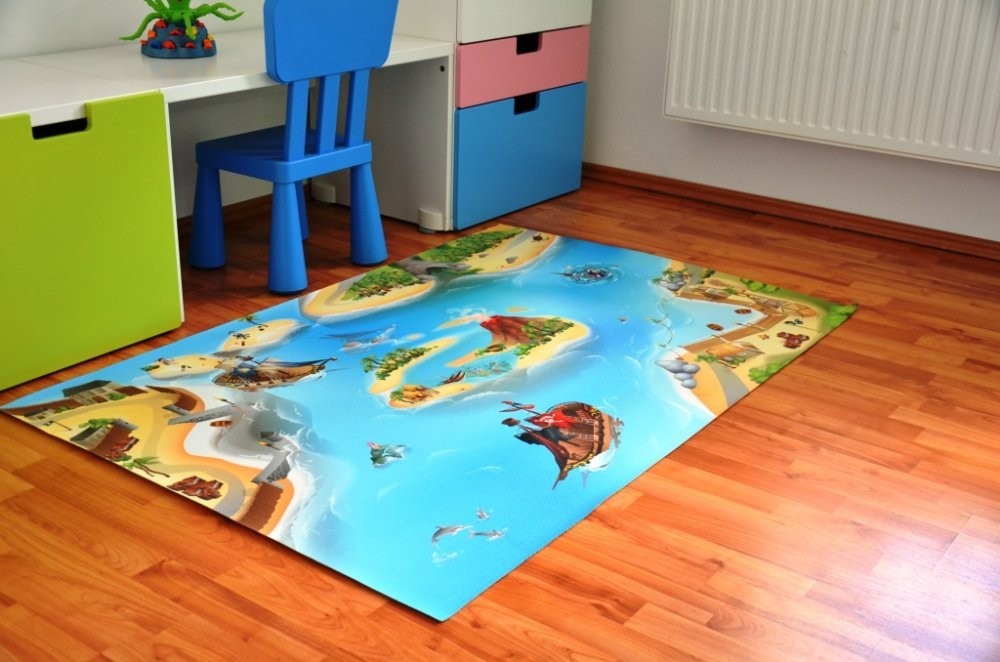 Dětský koberec Hrací koberec Pirátská bitva č.6