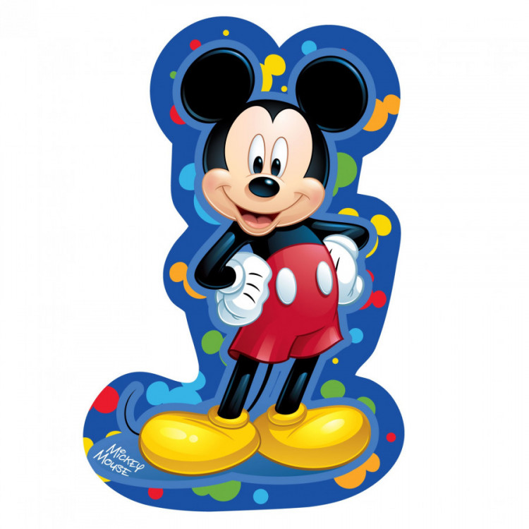 Polštářek Mickey blue tvarovaný