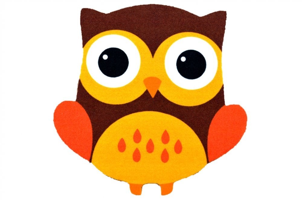 Dětský koberec 750 Njoy 212 owl brown č.4