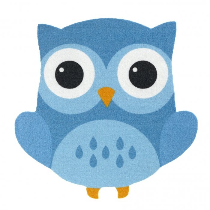 Dětský koberec 750 Njoy owl blue č.1