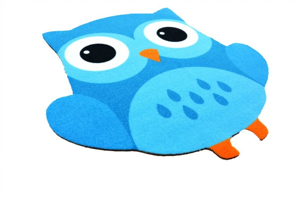 Dětský koberec 750 Njoy owl blue č.2