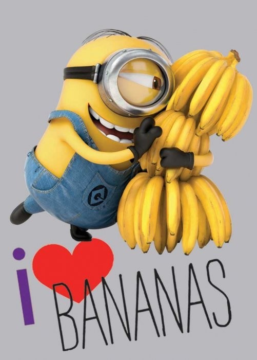 Dětský koberec Mimoň DM01 Love Bananas - 95 x 133 cm č.1