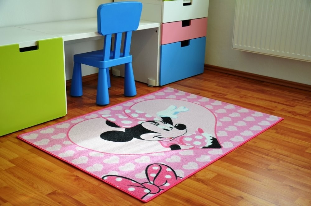 Dětský koberec Minnie Hello M24 - 95 x 133 cm č.7