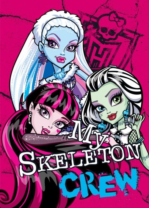 Dětský koberec Monster high 10 Skeleton-crew - Monster high 10 Skeleton-crew č.1