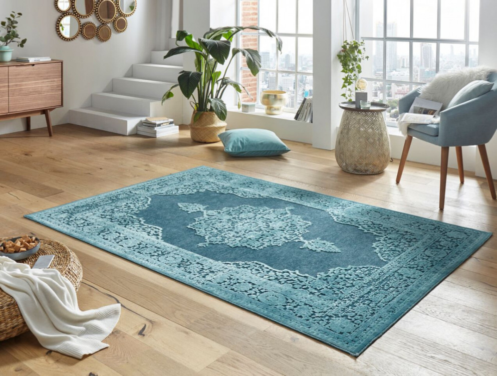 Kusový koberec Mint Rugs 103511 Willow blue č.2