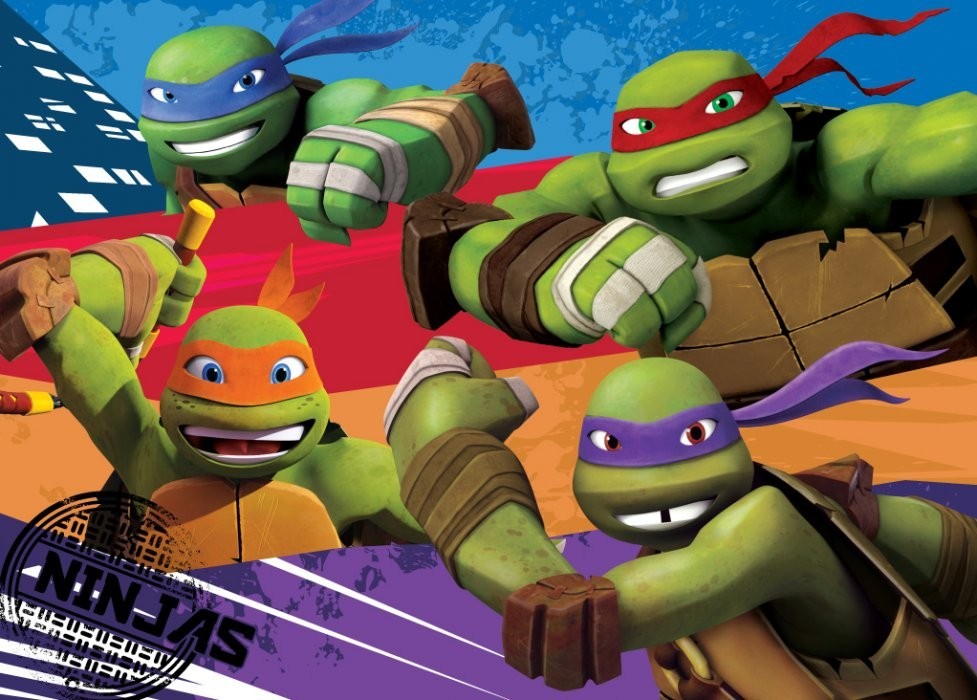 Dětský koberec Turtles-Želvy Ninjas 02 Ninjas Turtles č.1