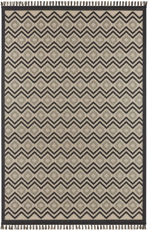 Kusový koberec Intense 103298 beige black č.1