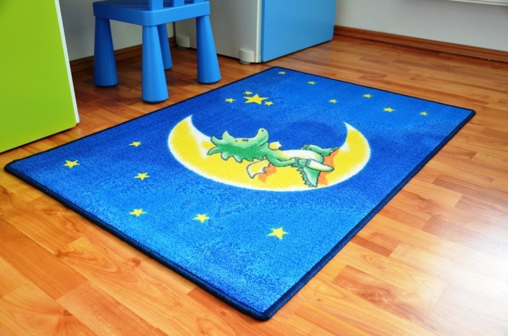 Dětský koberec Tabaluga na měsíci č.7