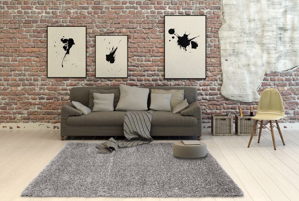 Kusový koberec Carat Shaggy grey - 140x200 cm-SLEVA č.4