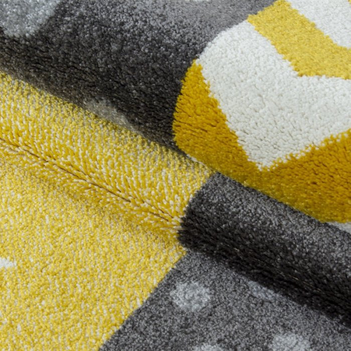 Dětský koberec Kids 620 yellow č.3