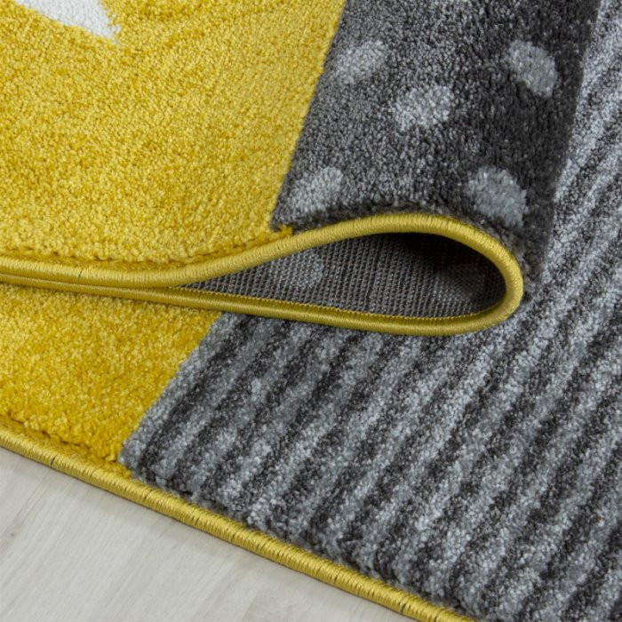 Dětský koberec Kids 620 yellow č.4