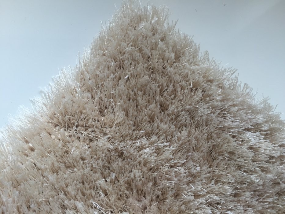 Kusový koberec Crystal shaggy light beige č.5