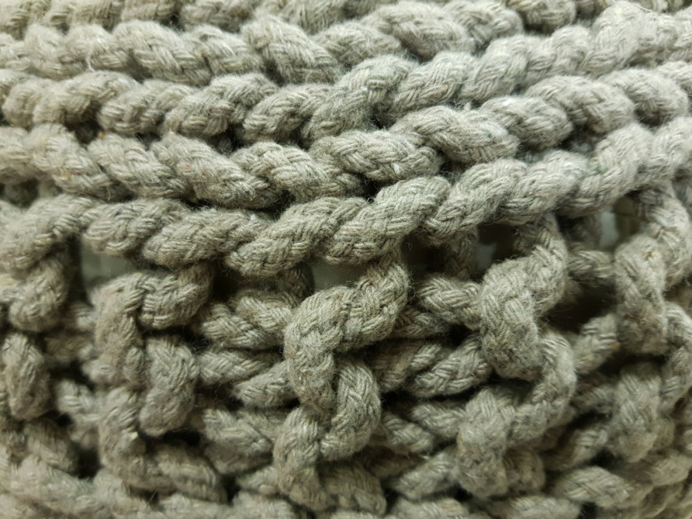 MEGA AKCE: Sedací vak TEA POUF 35 šedý č.3