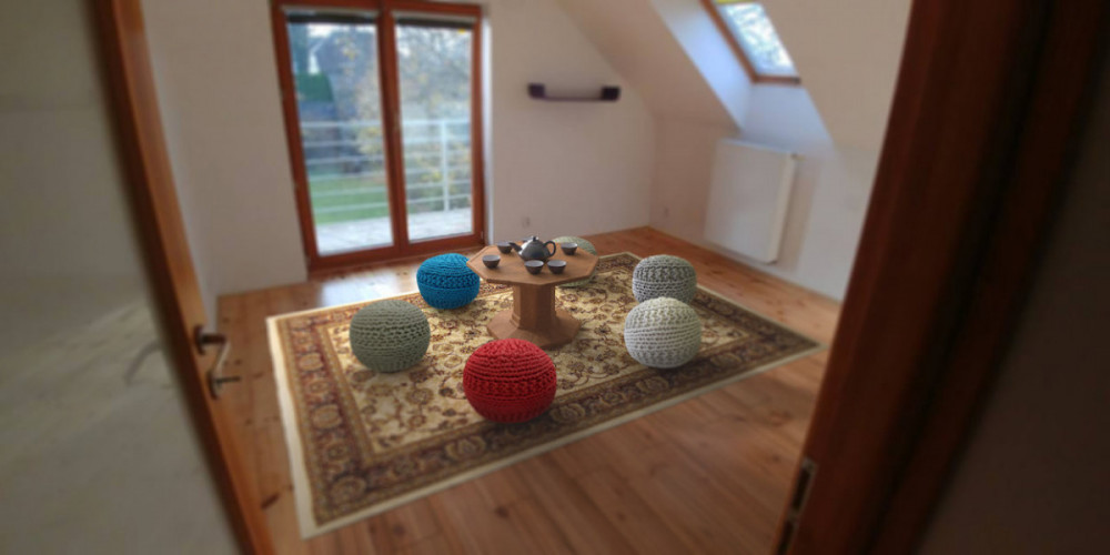 MEGA AKCE: Sedací vak TEA POUF 35 šedý č.4