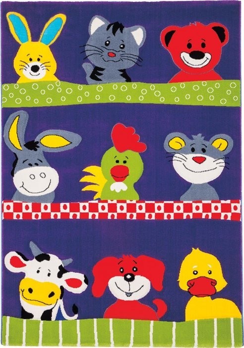 Dětský koberec Kiddy 651/621 - 133 x 190 cm č.1