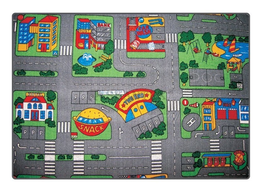 Dětský koberec silnice CITY 140x200 cm č.1