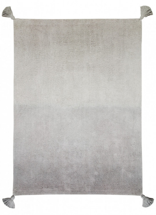 Přírodní koberec, ručně tkaný Ombré Dark Grey - Grey č.1