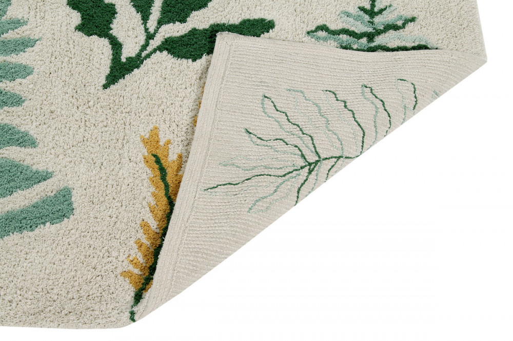 Přírodní koberec, ručně tkaný Botanic Plants č.3