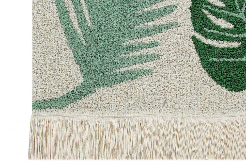 Přírodní koberec, ručně tkaný Tropical Green č.2