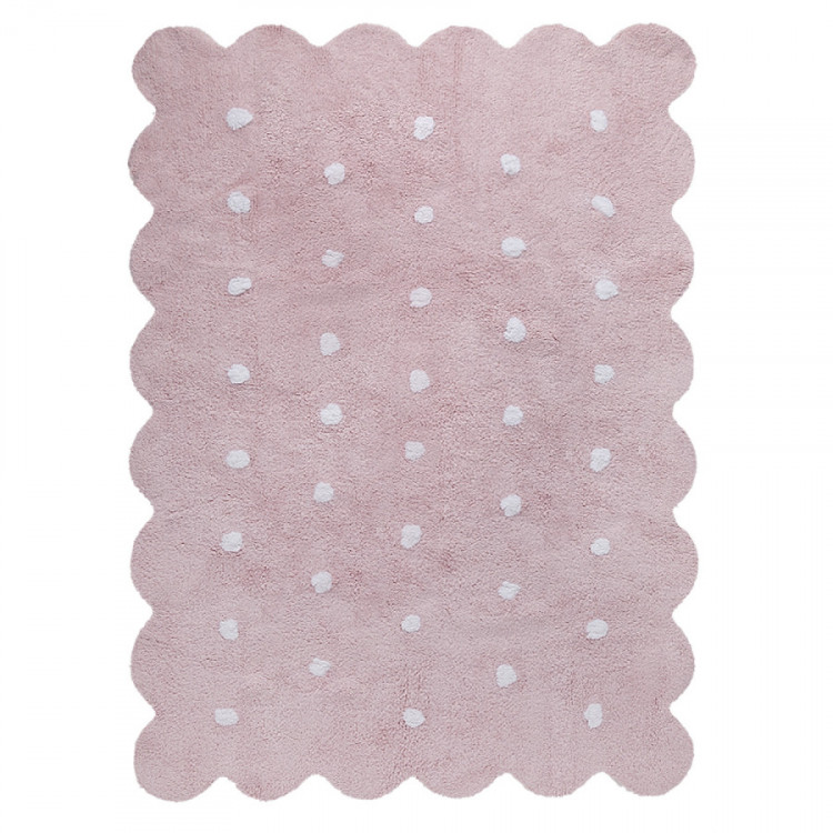 Přírodní koberec, ručně tkaný Biscuit Pink č.1