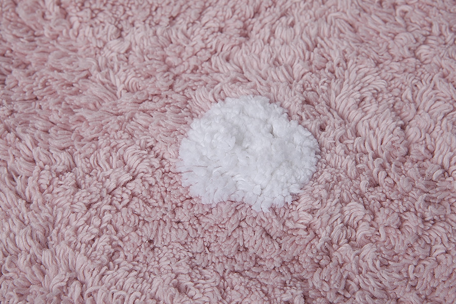 Přírodní koberec, ručně tkaný Biscuit Pink č.2