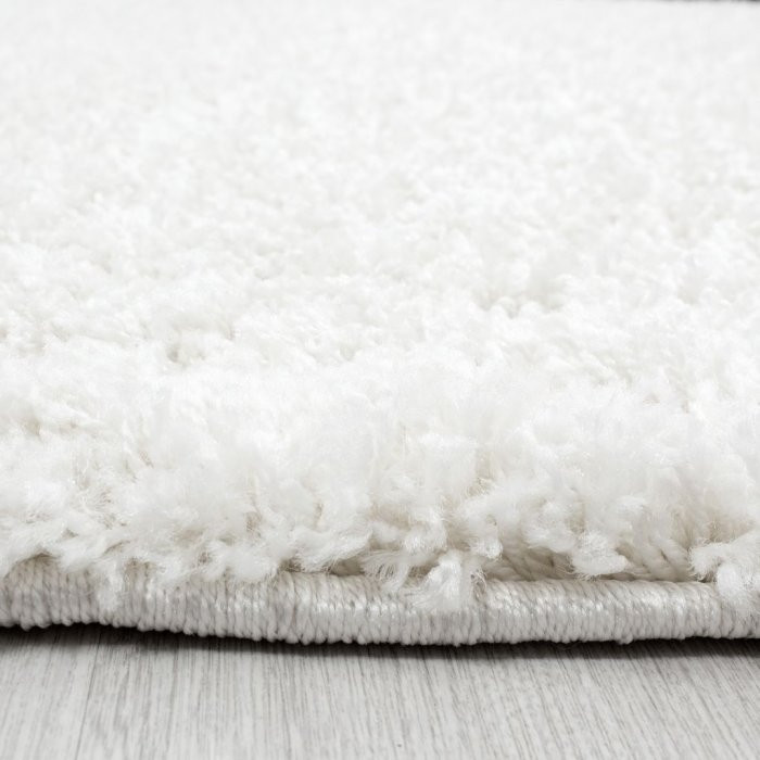 Kusový koberec Star shaggy 1300 white - 160 x 160 cm hvězda č.3