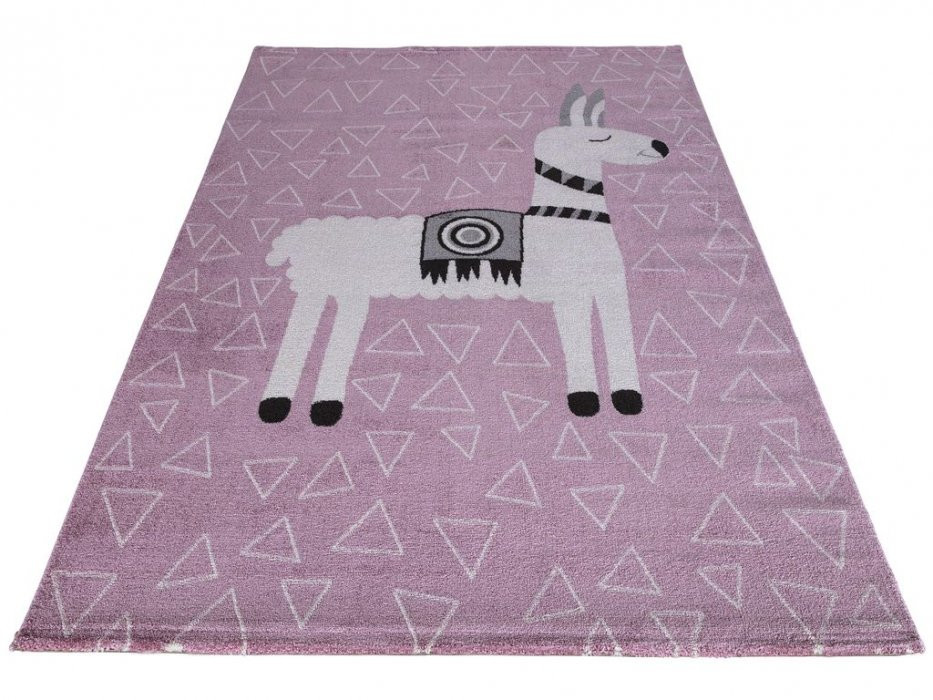 Dětský koberec Candy 153 rose - Kulatý 120 cm průměr č.2