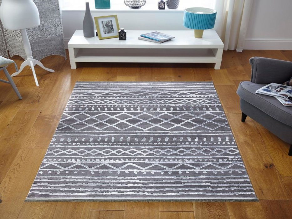 Kusový koberec Astana 129GA grey - 160 x 230 cm č.3