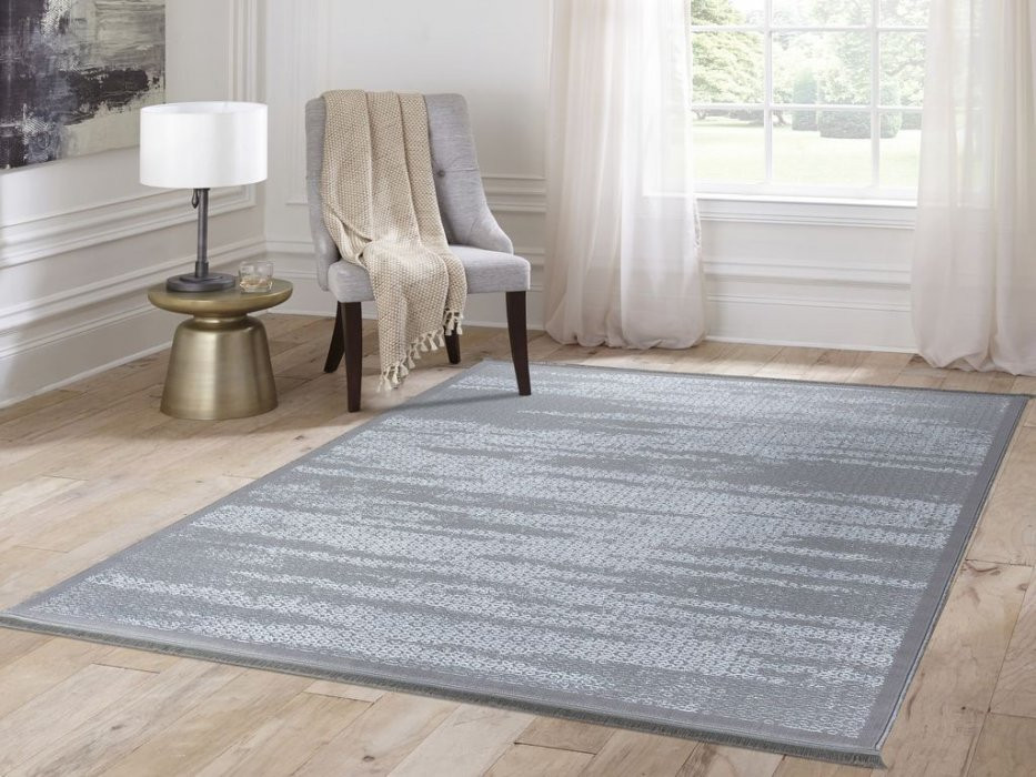 Kusový koberec Bihter AO53A grey - 80 x 300 cm č.3