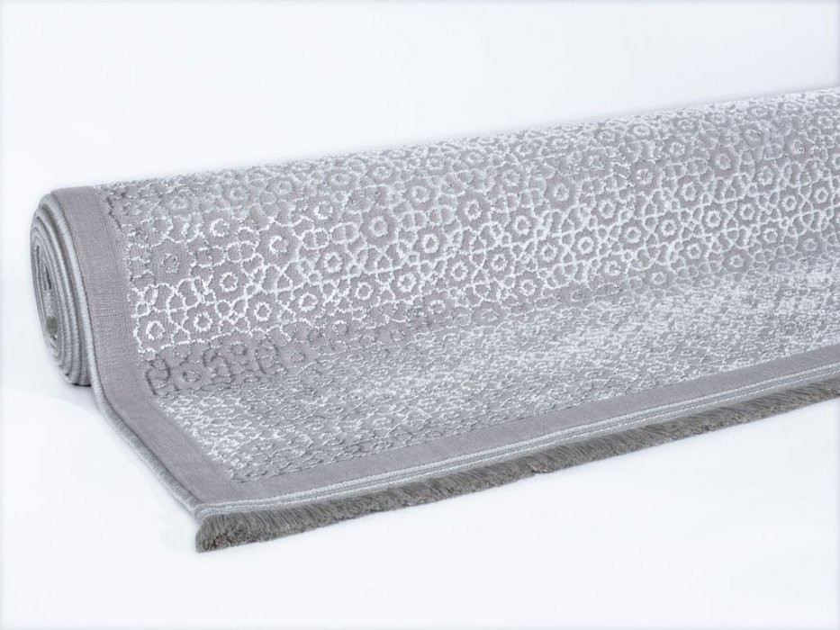 Kusový koberec Bihter AO53A grey - 80 x 300 cm č.4