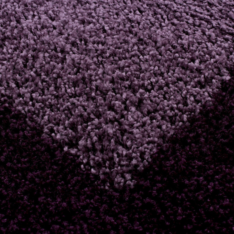 Kusový koberec Life Shaggy 1503 lila kruh  č.3