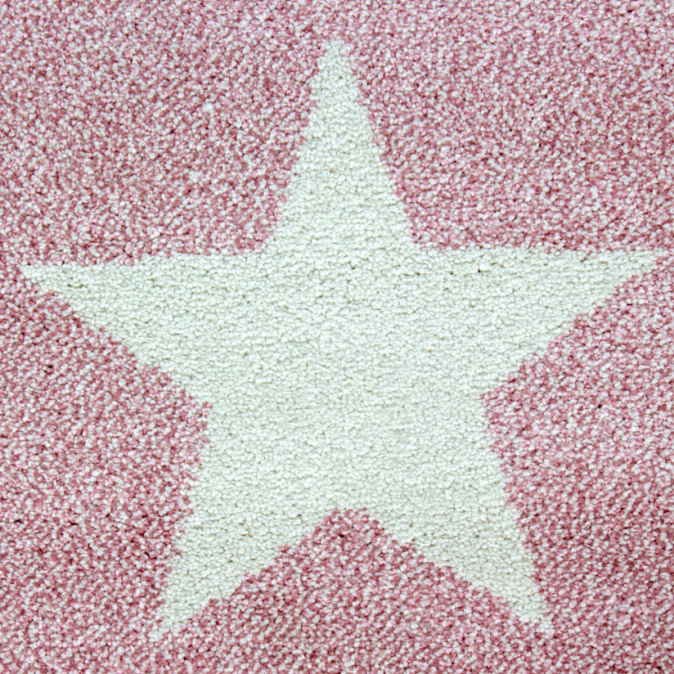 Dětský kusový koberec Kids 620 pink kruh č.4