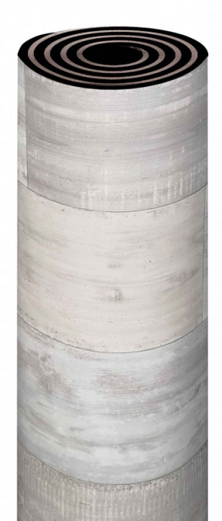 PVC podlaha MAX 197 L (Vesna), šíře 400 cm, šedá mix č.1