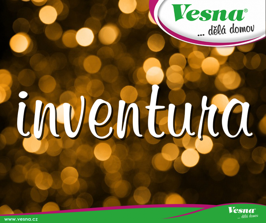 INVENTURA 20. - 26.1.2020