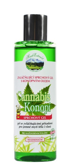 Gel sprchový konopí 200 ml č.1